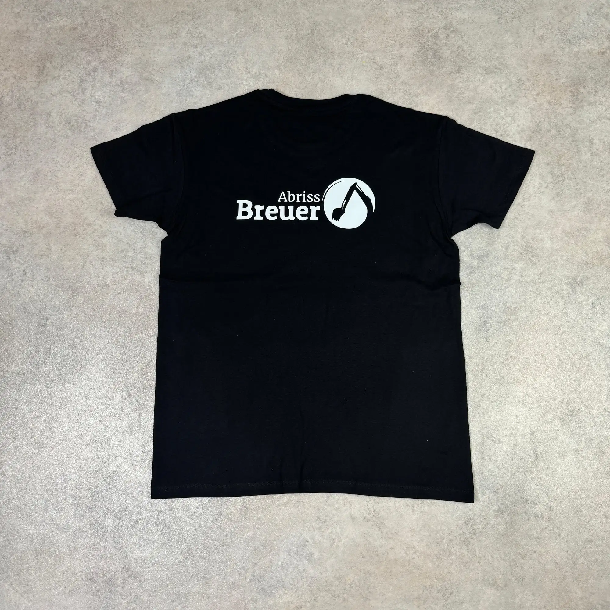 Abriss Breuer T-Shirt mit Rückenlogo